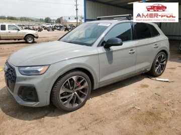 Audi Q5 II 2021 Audi SQ5 2021, 3.0L, 4x4, PRESTIGE, po gradobiciu 3.0 Benzyna 349KM