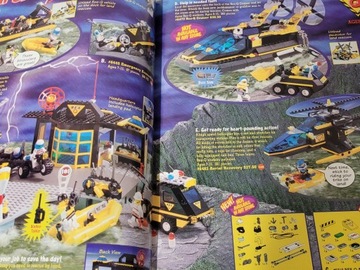 Каталог журнала Lego Shop at Home 1999 / Adventurers Star Wars Ninja Town