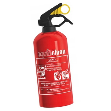 OGNIOCHRON GAŚNICA PROSZKOWA SAMOCHODOWA 1KG BHP
