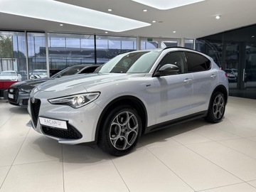 Alfa Romeo Stelvio SUV Facelifting 2.0 Turbo 200KM 2021 Alfa Romeo Stelvio Sprint Q4 / 1 właściciel / Salo