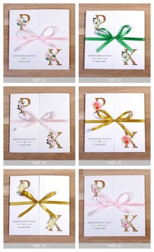 ЦВЕТОЧНЫЕ ГЛАМУРНЫЕ приглашения на свадьбу