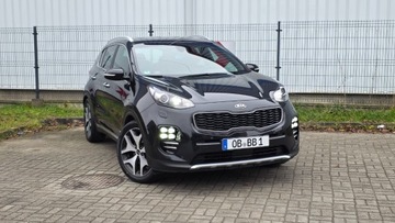 Kia Sportage IV SUV 1.6 T-GDI 177KM 2017 Kia Sportage 4x4 GT-line benzyna z niskim przebiegiem 1.6 Benzyna 177KM