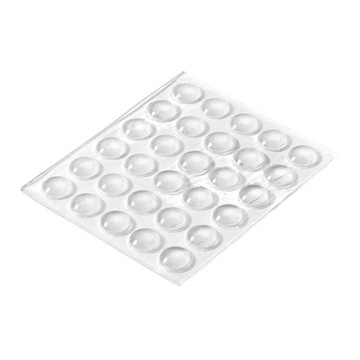 Hettich Odbojniki meblowe przeźroczyste 8x2,5mm 30