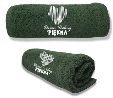 Ręcznik Z HAFTEM PREZENT NA DZIEŃ KOBIET DLA NIEJ