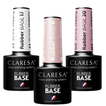 Набор резиновых оснований Claresa 2+1 MIX