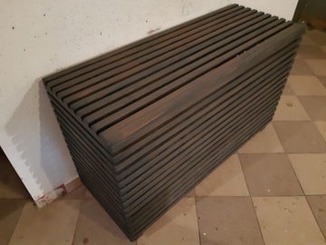 Ажурная крышка 120х45 h72 + боковые дверцы