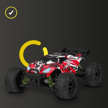 Автомобиль Автомобиль с дистанционным управлением 4x4 100м 45км/ч КОРПУС x2