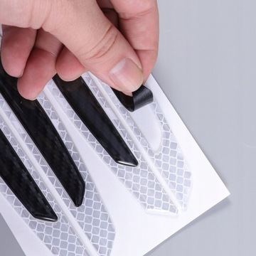 4 шт. наклейки на двери автомобиля против столкновений