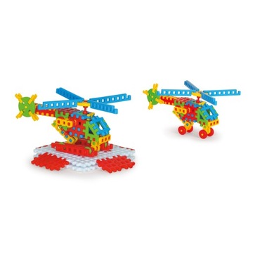 POLSKIE KLOCKI WAFLE MARIOINEX HELIKOPTER 94 EL.