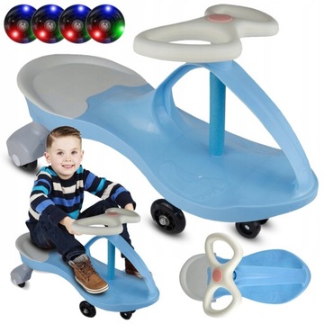 Гравитационная езда на колесах СИД для детского автомобильного самоката до 120 кг