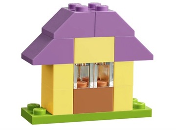 КРЕАТИВНЫЙ ЧЕМОДАН С БЛОКИКИ LEGO CLASSIC BLOCKS ПОДАРОК ​​ДЛЯ ДЕТЕЙ 4, 5, 6 ЛЕТ