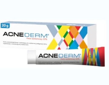 Acne-derm 20 g KREM PRZECIWTRĄDZIKOWY WYBIELAJĄCY