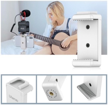 Адаптер для холодного башмака штатива 1/4 для телефона ULANZI ST-07 - БЕЛЫЙ