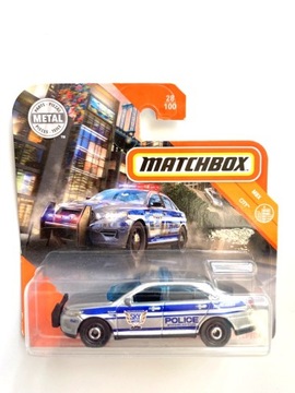 FORD INTERCEPTOR POLICJA USA MATCHBOX