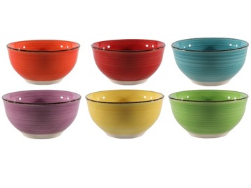 Miseczka deserowa MISKA 300ml RAINBOW 6 szt.