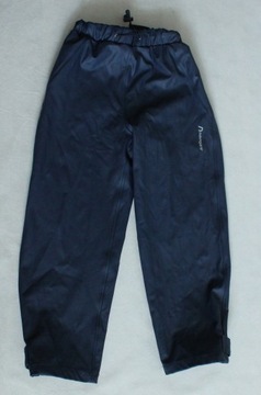 GUMOWANE SPODNIE PRZECIWDESZCZOWE ROZ 128/134