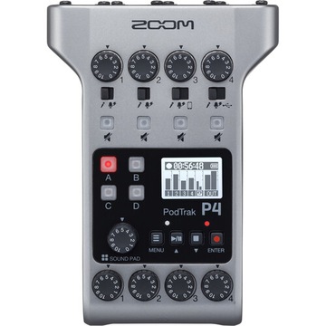 Zoom PodTrak P4 Multitrack - rejestrator podręczny do podcastów