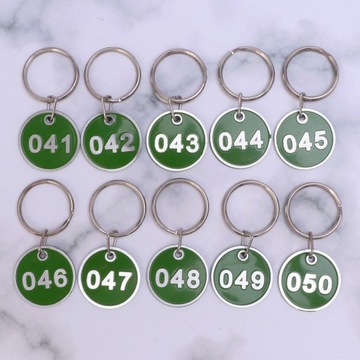 БРЕЛКИ ДЛЯ НОМЕРНОГО ЗНАКА МЕТАЛЛИЧЕСКИЕ 50 ШТ.