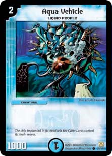 *DM-01 DUEL MASTERS - AQUA VEHICLE - !!!