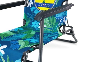 ГАВАЙСКИЕ ЦВЕТЫ ПЛЯЖНЫЙ СТУЛ СКЛАДНОЙ САДОВЫЙ СТУЛ ДЛЯ ПЛЯЖА 2В1