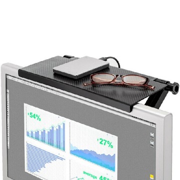 ДЕРЖАТЕЛЬ ПОЛКИ ДЛЯ МОНИТОРА, ТЕЛЕВИЗОРА, НОУТБУКА, ДЕКОДЕРА