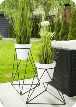 Металлическая подставка для цветов, подставка для одного цветочного горшка 90 см.