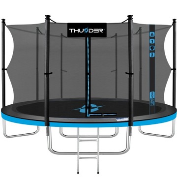 Trampolina Ogrodowa 365-374 12FT SOLIDNA dla DZIECI BEZPIECZNA
