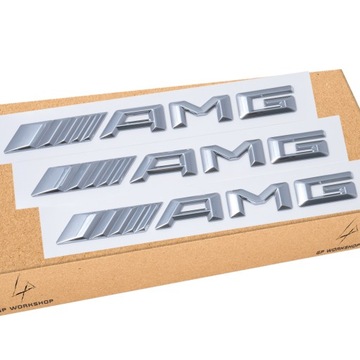 ЭМБЛЕМА AMG MERCEDES ЗАДНЯЯ ДВЕРЬ