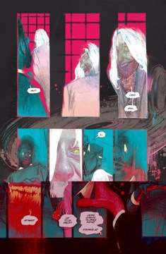 Синий в зеленом