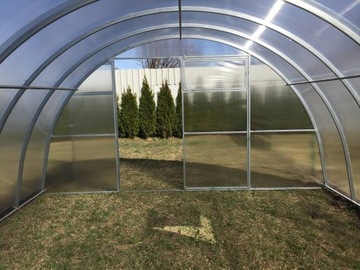 Теплица Туннель 4х6 м, профили поликарбонат 20х40 6мм