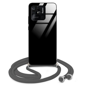 Etui CROSSGLAM Do XIAOMI REDMI 10C 4G Stylowy Funkcjonalny Szary Sznurek