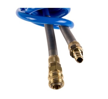 ШЛАНГ, СПИРАЛЬНЫЙ ПНЕВМАТИЧЕСКИЙ ШЛАНГ 9м К КОМПРЕССОРУ