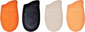 G10-66 BIAŁE AMORTYZUJĄCE PODPIĘTKI CIENKIE WKŁADKI POD PIĘTY PODUSZKI SLIM