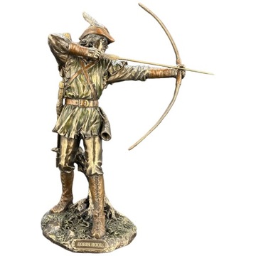 ROBIN HOOD Figurka Rzeźba Brąz Veronese WU77245A4