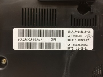 RENAULT ARKANA 1.3 PŘÍSTROJOVÁ DESKA BUDÍK