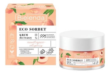 Bielenda Eco Sorbet Brzoskwinia Krem odżywczy 50ml
