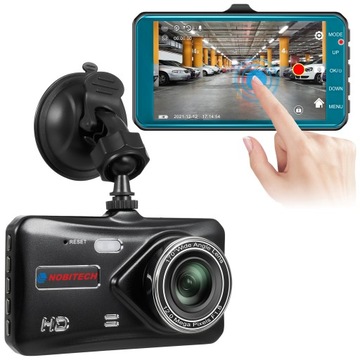 WIDEOREJESTRATOR JAZDY DOTYKOWY REJESTRATOR KAMERA FULL HD