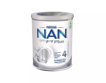 NESTLE NAN OPTIPRO PLUS 4 MLEKO MODYFIKOWANE DLA DZIECI PO 2 ROKU 800G