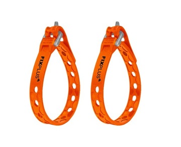 FixPlus 23см / 1,2см Фиксирующий ремень x2 (/: красный