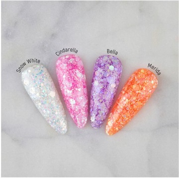 NC Princess Cindarella Декор-гель с блестками 5г