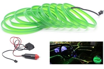 Neon LED do wnętrza SAMOCHODU AUTA