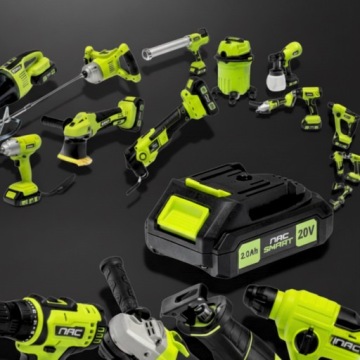 NAC SMART CORDLESS TANNER ADJUSTABLE UP TO 550° 3X NOZZLE LED BODY LAMP