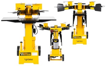 LS07V CEDRUS Łuparka do drewna pionowa hydrauliczna siła 8T 400V - 3F 3,5kW