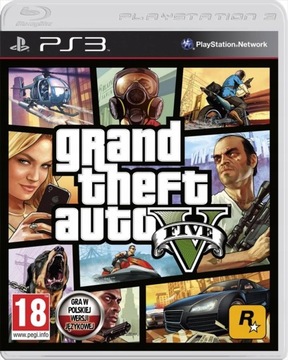 GTA 5 V PS3 Polskie Napisy PL Nowa Folia