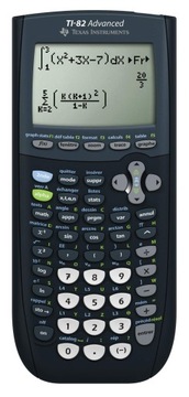 Texas Instruments TI-82 Zaawansowane - Czarny
