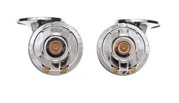 Звуковой сигнал, двухтональный, 2 шт, хром, автомобиль, мотоцикл, скутер, 12В