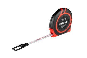 Taśma stalowa miernicza MINI 15m PRO miara zwijana