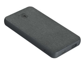PowerBank HAMA FABRIC 10000mAh _ microUSB _ USB-C _ USB A + kabel USB-C