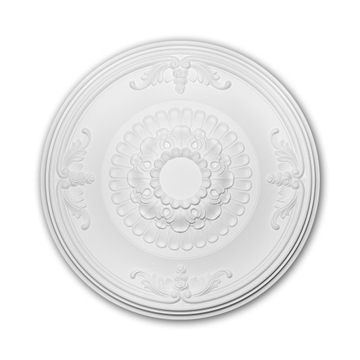 Profhome 156045 Rozeta sufitowa sztukateria Ø 66,