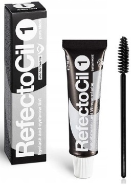 REFECTOCIL henna zelowa CZARNA do brwi i rzęs